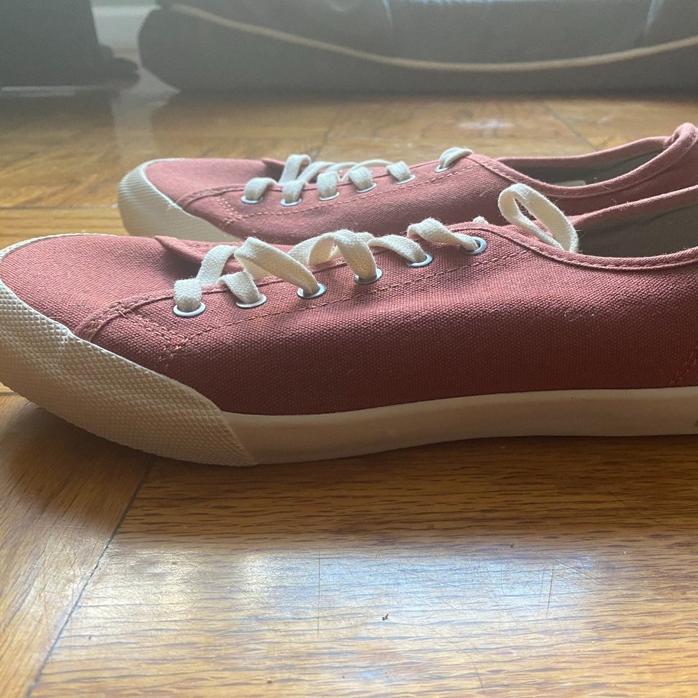 Women's Seavees Monterey tennis shoes, red ochre